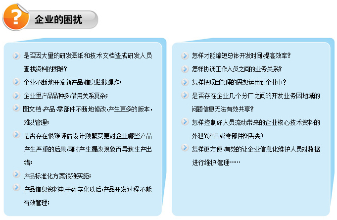 企業(yè)的困擾 企業(yè)的困擾